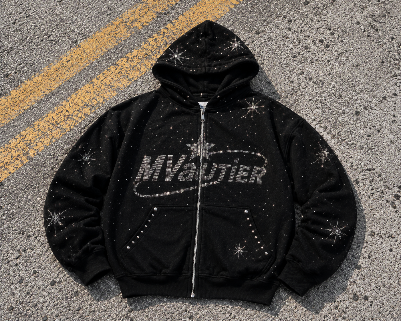 Glitter MV hoodie