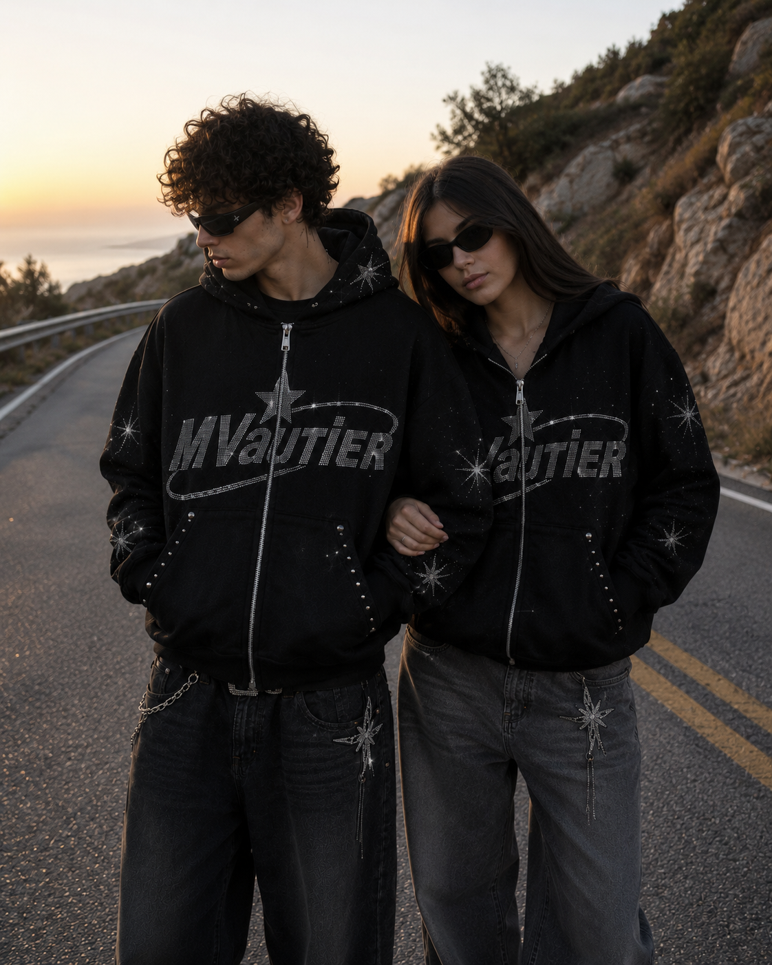 Glitter MV hoodie
